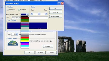 Windows XP 3-5 Tetapan  Skrinsaver (Screensaver)
