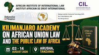 🔴Day 02: Legal Aspects of AU–EU Relations - Prof. Frank Hoffmeister