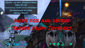 [Ark Mobile]- Wipe fob Invaders and defend DODO NA Server // Part 3- Official Pvp