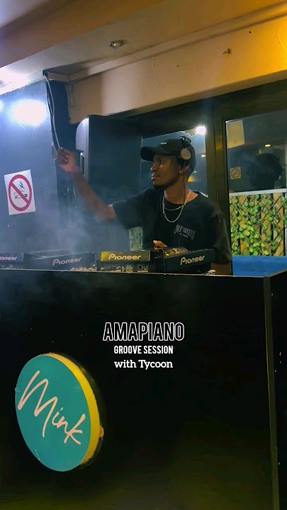 Tycoon on Set at Mink Lounge Playing Amapiano Hit 