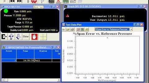 Running a COMPASS test