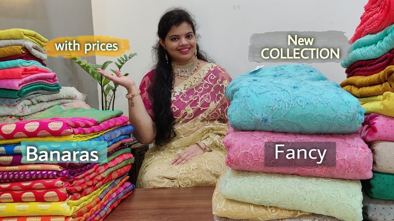 new fabric collection with prices #purebanarasisilk #fancy
