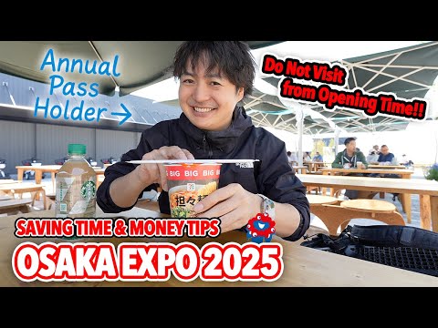 Don’t Go to EXPO from Morning!? Best Time to Visit & How Much Expo Foods and Souvenir Cost Ep.568