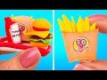 Un restaurante de hamburguesas en miniatura  las miniaturas ms bonitas