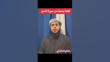 تلاوة يمنية ||هشام المقدشي _المقام الصنعاني