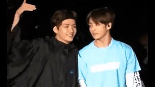 Taekook|Вигуки/Фанмитинг в Японии 2016. Не дружеские игры ВиГу на сцене и вне ее/Разбор