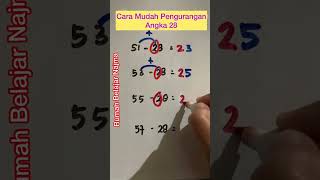 Trik Cepat Pengurangan Angka 28. #shorts #shortvideo #viral #fyp