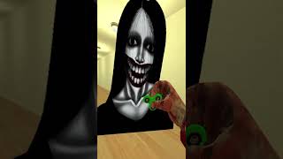 Kuchisake Onna Nextbot Chase In Liminal Hotel Gmod #garrysmod #shorts