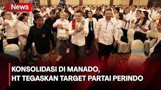 Optimis Menang 2 Digit, Ketum Perindo Hary Tanoesoedibjo Pimpin Langsung Konsolidasi se-Sulut