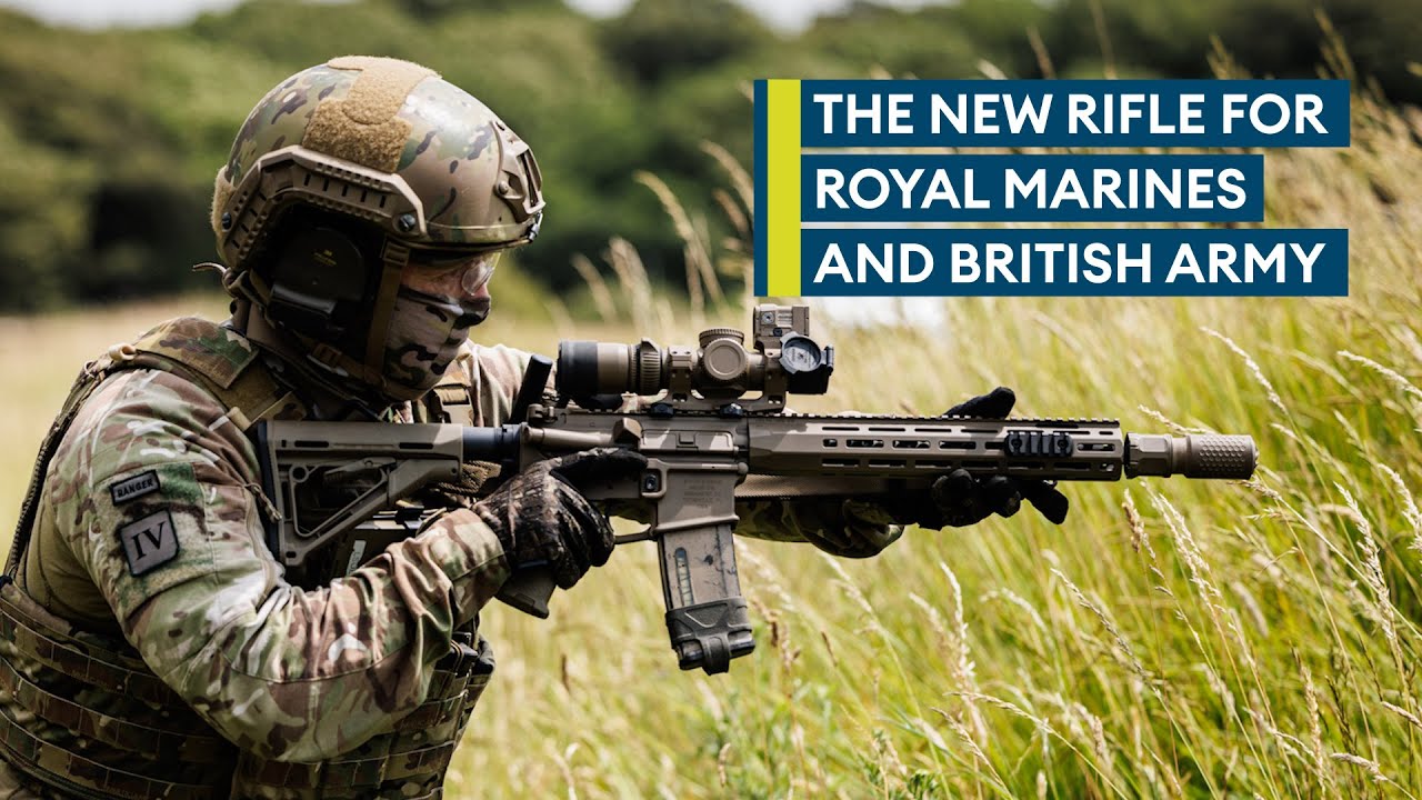 Knight's Stoner 1: The Royal Marines and British Army's new rifle ...