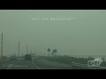 10-03-2023 Titusville, FL - Thick Canadian wildfire smoke, low air quality