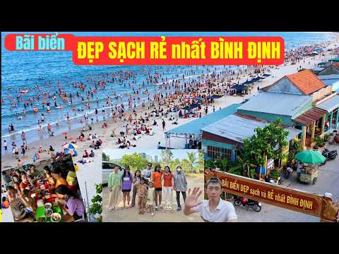 Cùng Đến BÃI BIỂN ĐẸP SẠCH VÀ RẺ NHẤT Bình Định cùng Đại Gia Đình Hè 2026