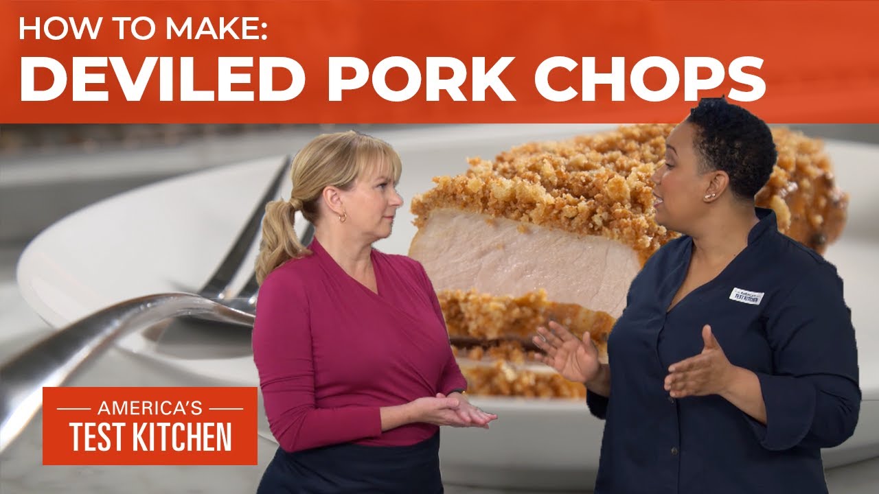 How to Make Crispy, Juicy Deviled Pork Chops | America