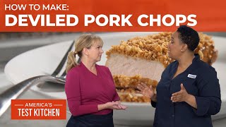 How to Make Crispy, Juicy Deviled Pork Chops