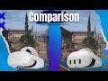 Graphics comparison quest 2 vs quest 3 version  assassins creed nexus vr uncommented