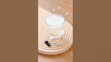 Gevi Adella Gemi Nugget Ice Maker: Refreshing Blue Sky Cocktail Recipe with Nugget Ice