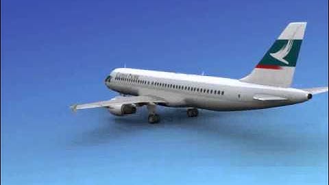 Dreamscape A320 Cathay Pacific 3D model from CGTrader.com