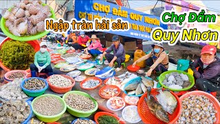 Chợ Nhiều Hải Sản Nhất Quy Nhơn Bình Định | Toàn Hải Sản Tươi Ngon Mà Rẻ