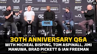 UFC 286 Guest Fighter Q&A w/ Michael Bisping, Tom Aspinall, Jimi Manuwa, Brad Pickett, Ian Freeman