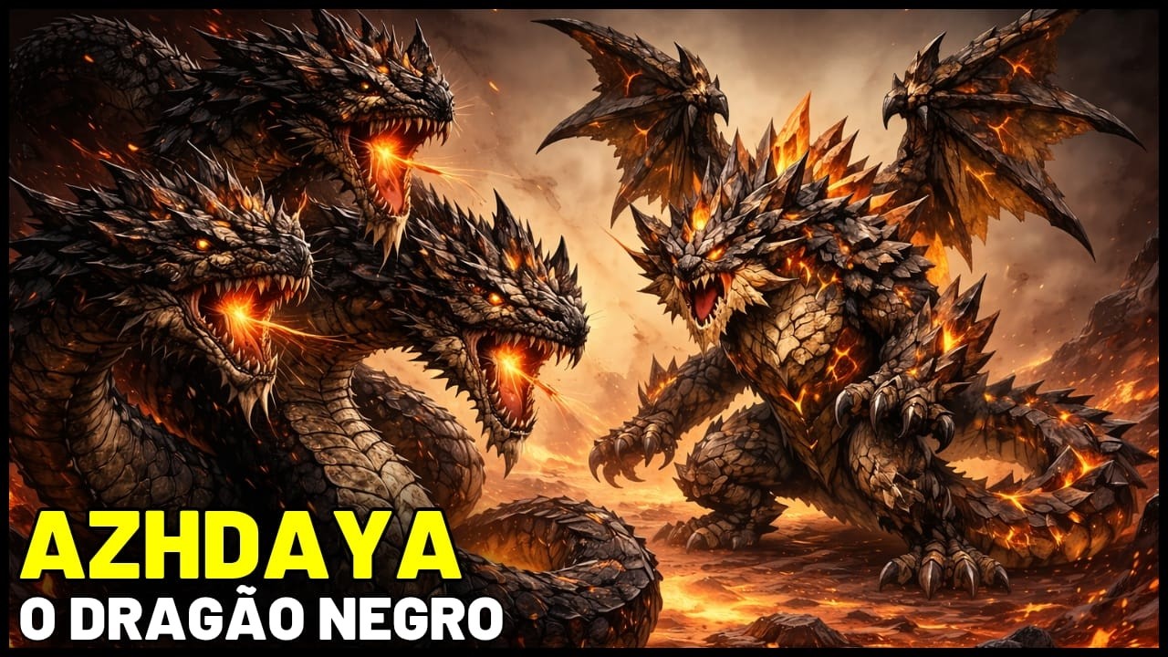 AZHDAYA - O DRAGÃO DEMONÍACO DA MITOLOGIA ESLAVA