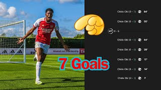 Arsenal Wonder Kid Chido Obi On Fire With 7 Goals Vs Norwich
