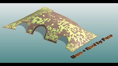 Everyday Revit (Day 408) - A Simple Roof by Face on Mass