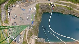 73-year-old Risks Life And Limb In Record Breaking Bungee Jump