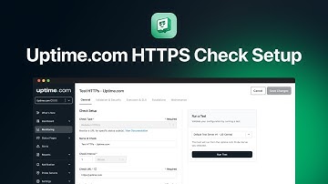 Uptime.com HTTPS Check Setup