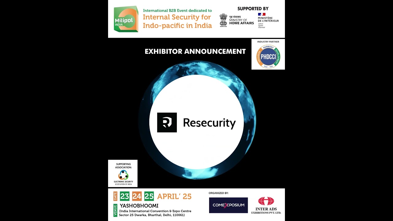 Resecurity at Milipol India 2025 – Leading Cybersecurity & AI-Powered Threat Intelligence