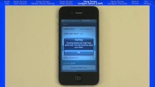 Mitel® BluStar™ for iPhone Client - Module 3 Home Screen Video Quality / Configure Search (LDAP)