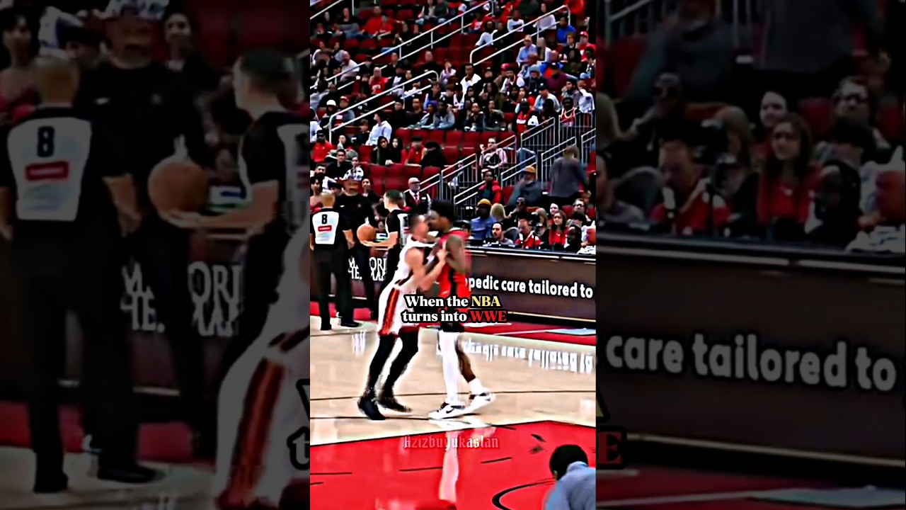 When the NBA turns into WWE 