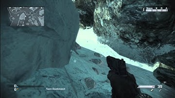 Call Of Duty Ghosts : NEW Wallbreach Inside Rock Glitch On Whiteout !
