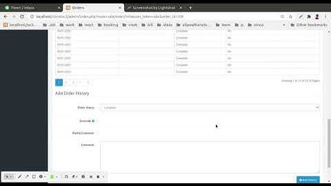 Change Order Status In Opencart