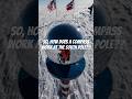 How does a compass work at the South Pole?