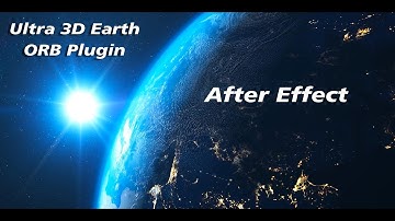 Planet Earth REALISTIC 3D  After Effects with VC