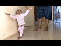 Jason Delightful Walking Want To Help Mom Cleaning House Fast To Drink Milk Watch Cartoon