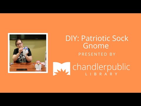 DIY: Patriotic Sock Gnome