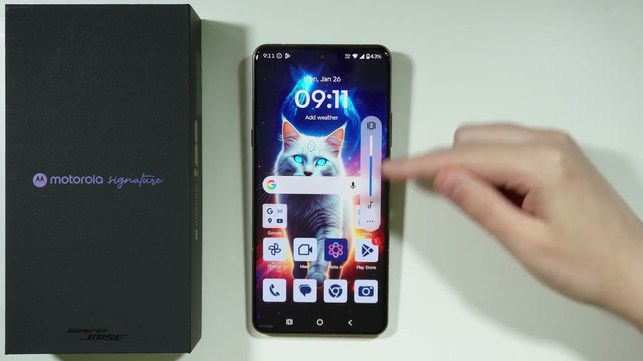 Motorola Signature: How to Enable Vibrate Mode (Vibrations without Sounds)