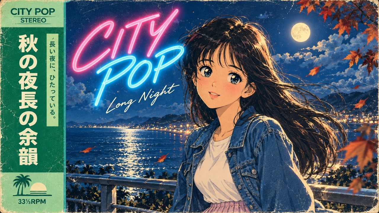 80s Japanese City Pop｜秋の夜長の余韻【Playlist】 - YouTube