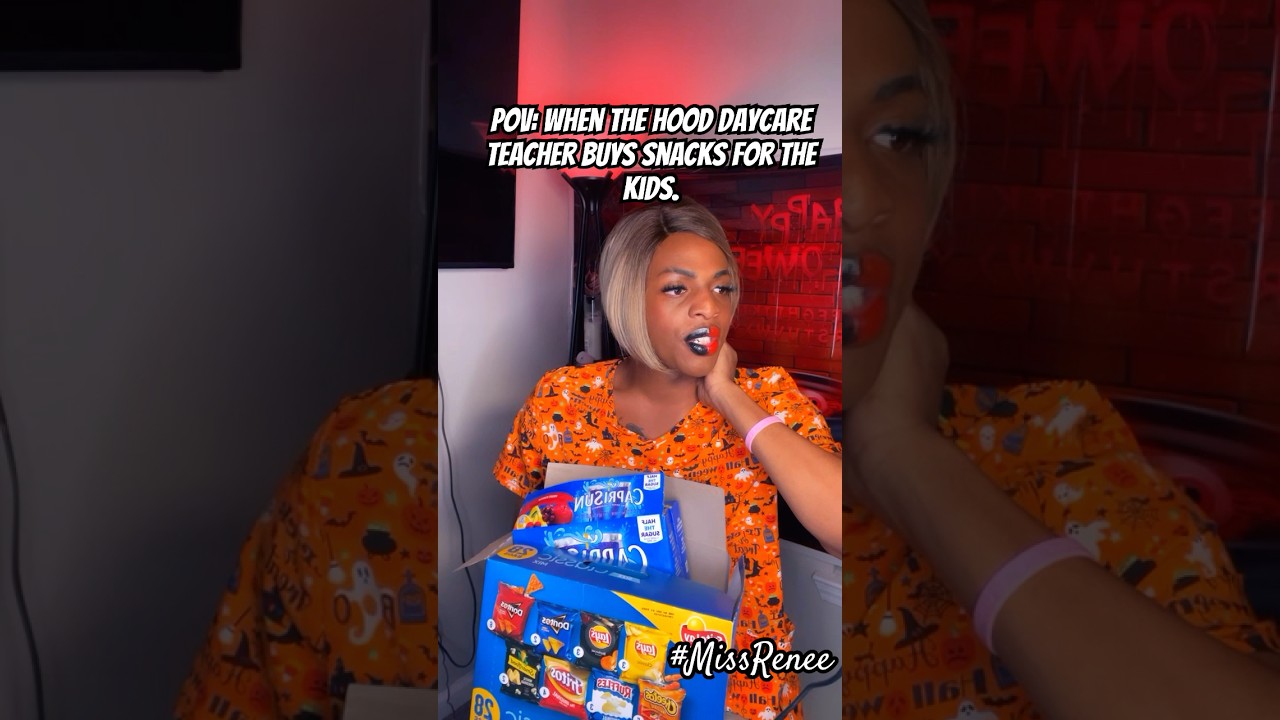 POV: Когда воспитательница детского сада в районе покупает детям закуски.📚🎃 