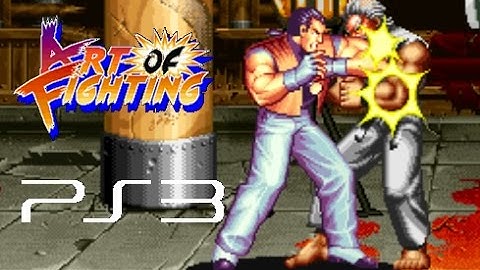 Art of Fighting playthrough (PS3) (1CC)