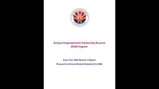 Arizona ESA Quarterly Reports: How Many Families Leave Public Schools for Vouchers?