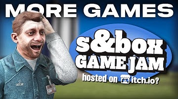 More S&box Games & New Game Jam Are Coming!