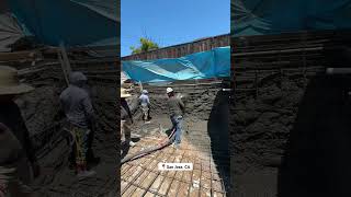 Pool Concrete Spraying San Jose Pool Installation #bayarearemodel #bayareaconstruction
