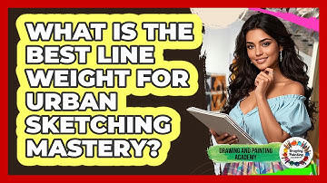 What Is The Best Line Weight For Urban Sketching Mastery? - Drawing and Painting Academy