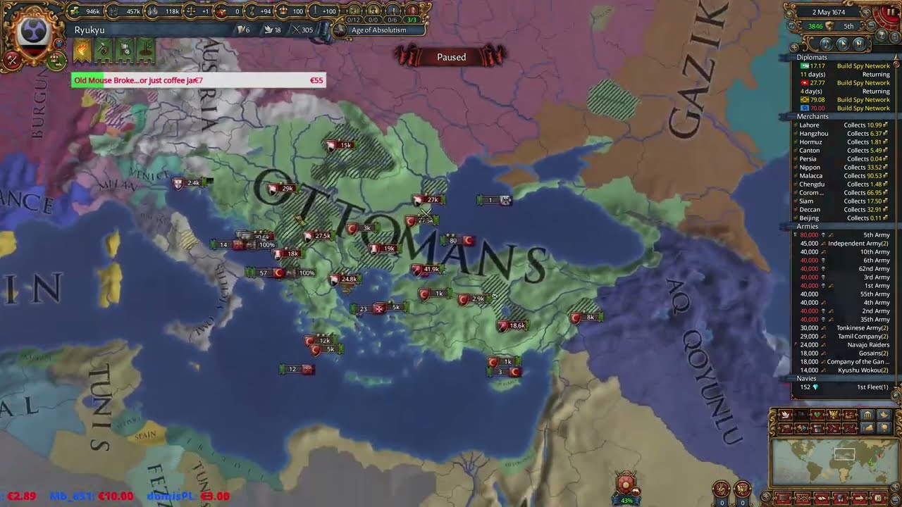 EU4 Ottomans New Mechanic 