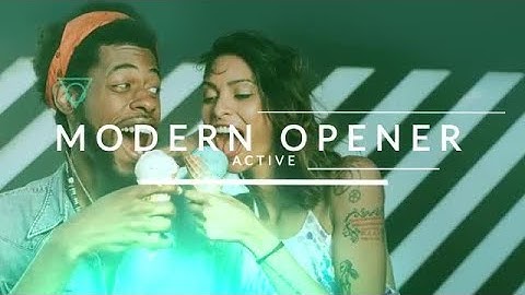 Modern Opener After Effects Templates