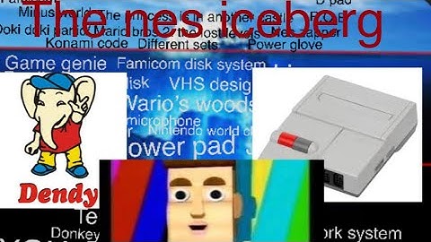 The NES iceberg: explained