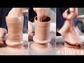 Pottery bloopers and failed pots from the studio shorts