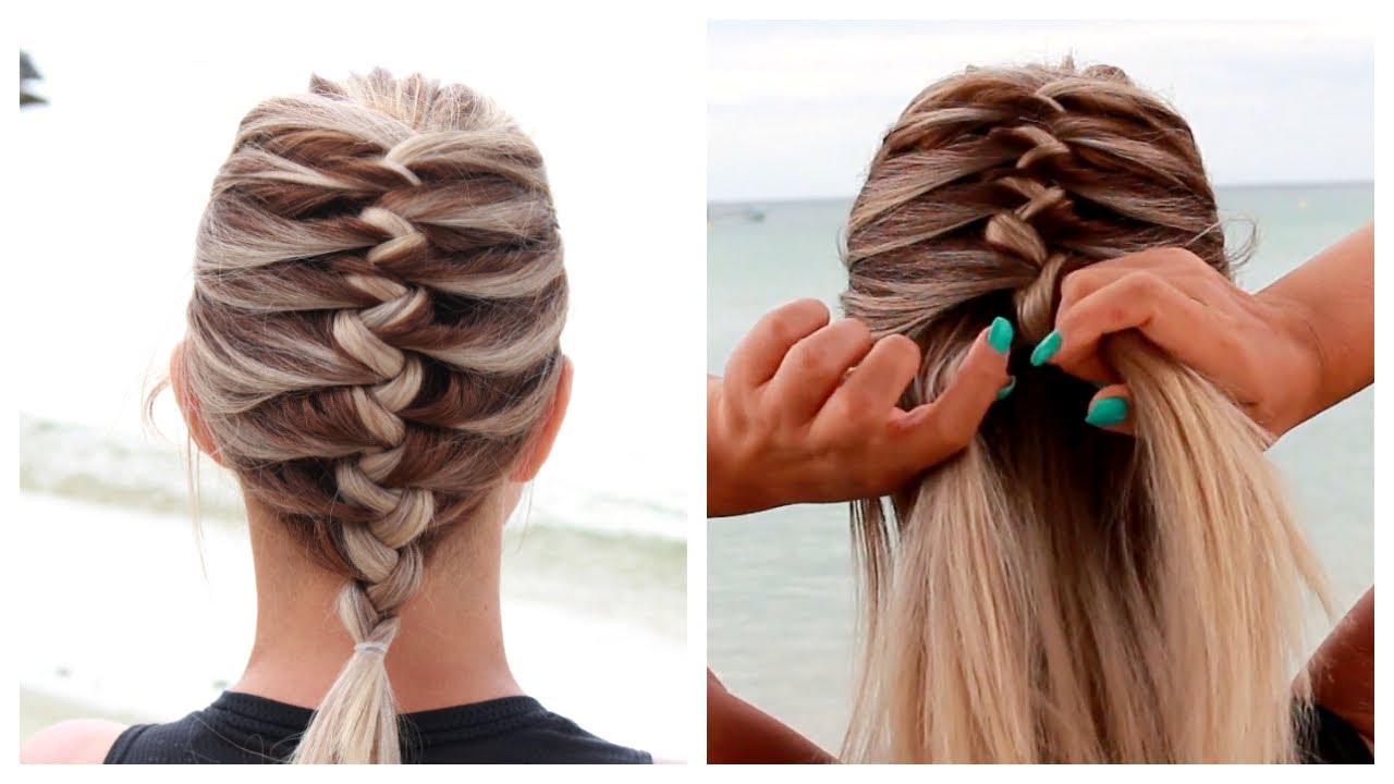 😱 Easy ZIG ZAG Braid - YouTube
